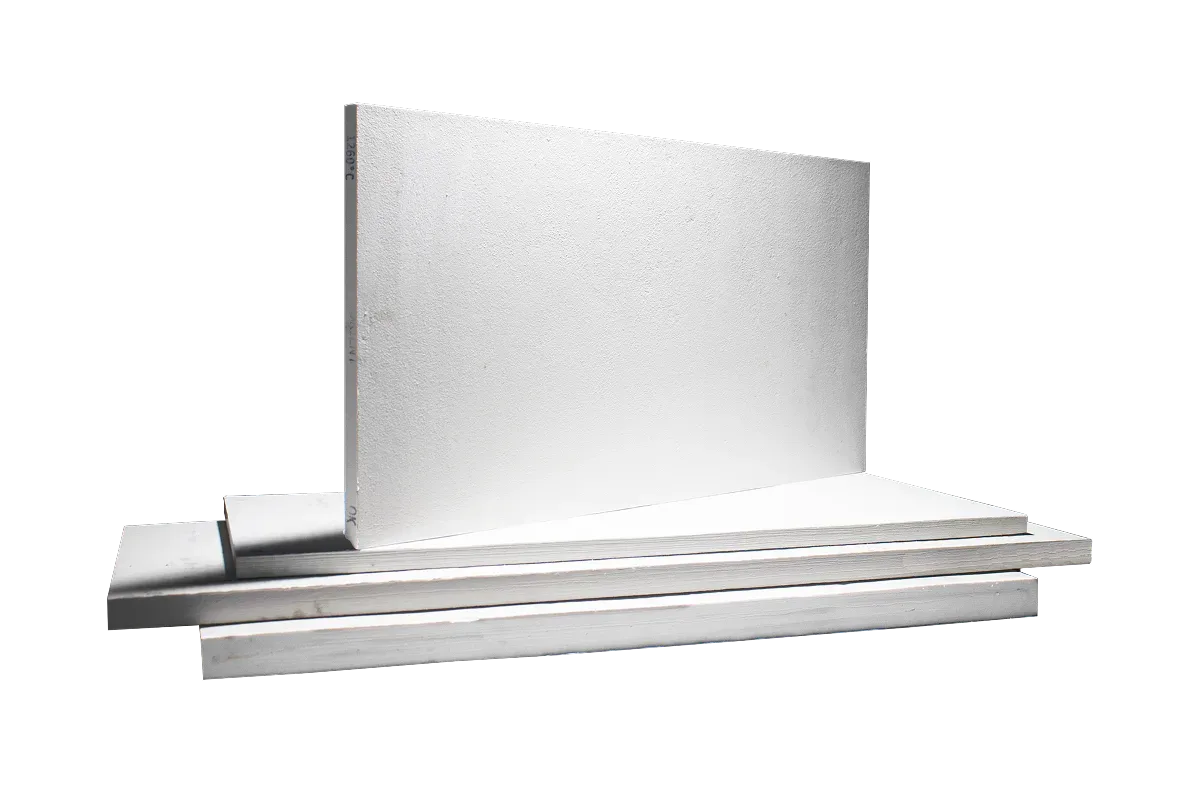 Rigid ceramic fiber insulation boards